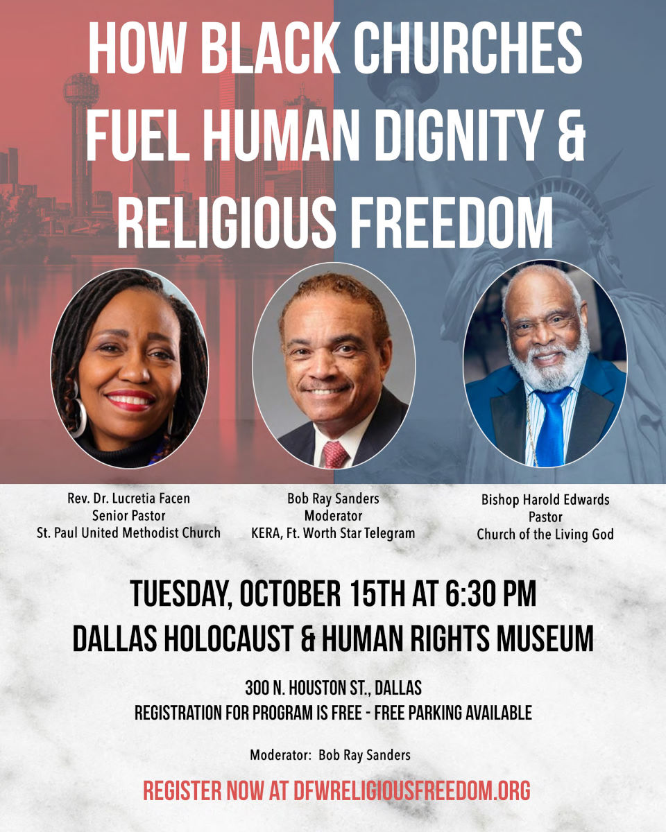 The Black Church and Human Dignity Flyer 2024
